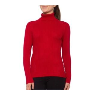 NWT Jones NY ribbed turtleneck Small